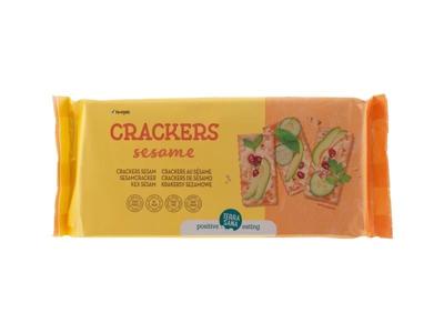 TerraSana Crackers sesam bio 300 Gram TerraSana Crackers sesam bio 300 Gram