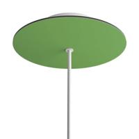 Ronde plafondkap groen minimalistisch 200mm 1 uitgang Ronde plafondkap groen minimalistisch 200mm 1 uitgang