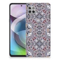 Motorola Moto G 5G | TPU | Siliconen hoesje | Flower Tiles