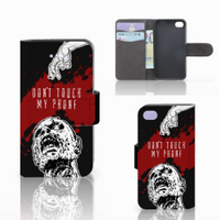 Apple iPhone 4 | 4S Portemonnee Hoesje Zombie Blood - thumbnail