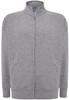 JHK 401 Full Zip Sweatshirt - Grey Melange - XL