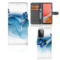Samsung Galaxy A72 | Telefoonhoesje | Met pasjeshouder | Vlinders Samsung Galaxy A72 | Telefoonhoesje | Met pasjeshouder | Vlinders