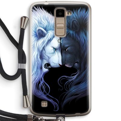 Brotherhood: LG K10 (2016) Transparant Hoesje met koord