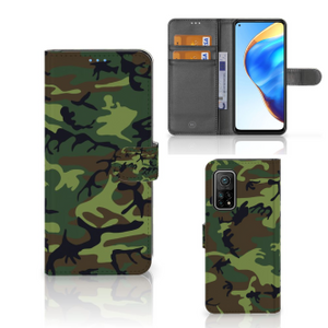 Xiaomi Mi 10T Pro | Mi 10T Telefoon Hoesje Army Dark