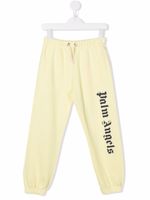 Palm Angels Kids pantalon de jogging à logo - Jaune - thumbnail