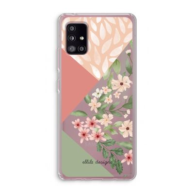 Sweet heaven geometrics: Samsung Galaxy A51 5G Transparant Hoesje