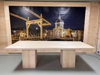Steigerhouten Eettafel Deluxe - Robuuste Tafel op Maat voor Binnen & Buiten