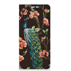 Xiaomi 11T | Xiaomi 11T Pro Hoesje maken Pauw met Bloemen