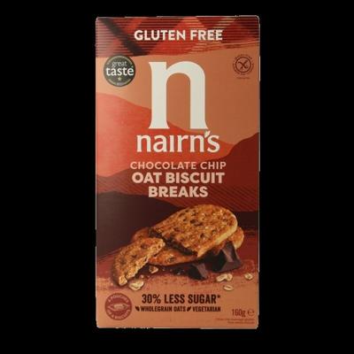 Biscuit breaks oat & chocolate chip 160 Gram Biscuit breaks oat & chocolate chip 160 Gram