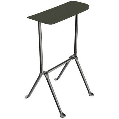 Magis Officina barkruk H65 polypropylene galvanized dark green Magis Officina barkruk H65 polypropylene galvanized dark green