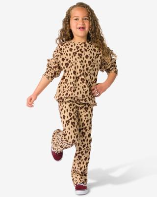 HEMA Kinder Kledingset Luipaard Zand (zand)