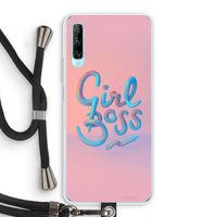 Girl boss: Huawei P Smart Pro Transparant Hoesje met koord