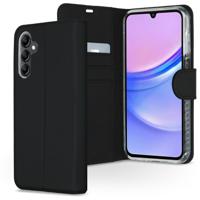 Accezz Wallet Softcase Bookcase Samsung Galaxy A15 (5G/4G) Telefoonhoesje Zwart