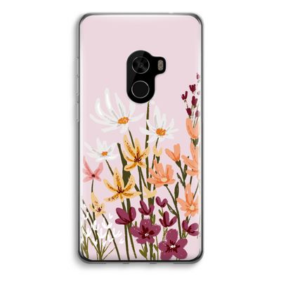 Painted wildflowers: Xiaomi Mi Mix 2 Transparant Hoesje