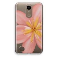 Pink Ellila Flower: LG K10 (2017) Transparant Hoesje