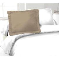 LOVELY HOME Set van 2 kussenslopen 100% katoen 50x70 cm - Beige
