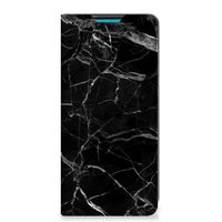 Samsung Galaxy A73 Standcase Marmer Zwart - Origineel Cadeau Vader