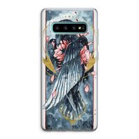 Golden Raven: Samsung Galaxy S10 Plus Transparant Hoesje
