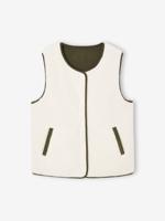 Omkeerbaar vest voor heren capsule familie ecru