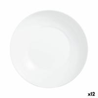 Diep bord Luminarc Apy Wit Glas Ø 20 cm (12 Stuks)