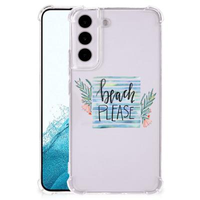 Samsung Galaxy S22 Stevig | Bumper Hoesje | Boho Beach Samsung Galaxy S22 Stevig | Bumper Hoesje | Boho Beach