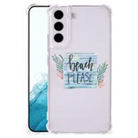 Samsung Galaxy S22 Stevig | Bumper Hoesje | Boho Beach