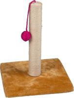 Maxxpro Pet toys krabpaal met balletje hout 30 x 35 cm