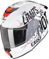 SCORPION EXO-Jnr Air Boum, Kinder motorhelm, Wit-Zwart