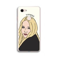 Mary Kate: Google Pixel 3 XL Transparant Hoesje