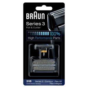 Braun Series 3 vervangend onderdeel scheerapparaat 31B zwart