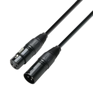 AH Cables KDMX150 DMX Verbindingskabel [1x XLR-stekker - 1x XLR-bus] 1.50 m