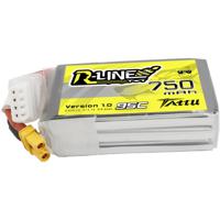 Tattu LiPo accupack 11.1 V 750 mAh Aantal cellen: 3 95 C Softcase - thumbnail