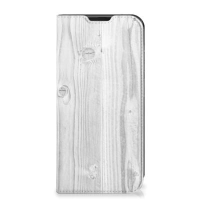 Samsung Galaxy Xcover 6 Pro Book | Wallet Case | White Wood Samsung Galaxy Xcover 6 Pro Book | Wallet Case | White Wood