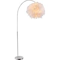 Globo Witte vloerlampKatunga Ø 45cm - 15057S