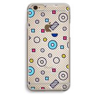 8-bit N°9: iPhone 6 / 6S Transparant Hoesje - thumbnail