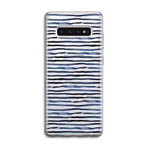 Verrassende lijnen: Samsung Galaxy S10 4G Transparant Hoesje