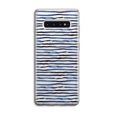 Verrassende lijnen: Samsung Galaxy S10 4G Transparant Hoesje