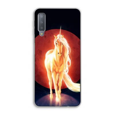 Last Unicorn: Samsung Galaxy A7 (2018) Transparant Hoesje