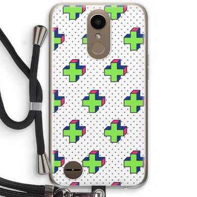 8-bit N°10: LG K10 (2017) Transparant Hoesje met koord