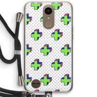 8-bit N°10: LG K10 (2017) Transparant Hoesje met koord