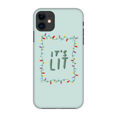 It's Lit: Volledig geprint iPhone 11 Hoesje