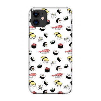 Sushi time: Volledig geprint iPhone 11 Hoesje