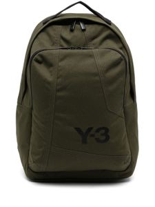 Y-3 sac à dos à logo imprimé - Vert