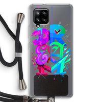 Dream: Samsung Galaxy A42 5G Transparant Hoesje met koord