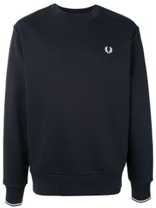 Fred Perry sweat à logo brodé - Bleu