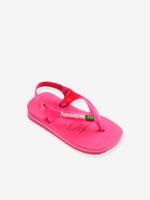 Teenslippers Baby Brasil Logo II HAVAIANAS fuchsia Teenslippers Baby Brasil Logo II HAVAIANAS fuchsia