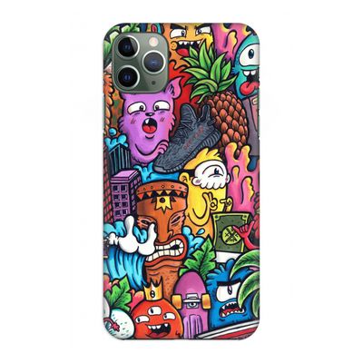 Vexx Mixtape: Volledig geprint iPhone 11 Pro Max Hoesje