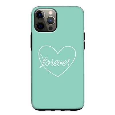 Forever heart pastel: iPhone 12 Tough Case