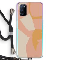 Bikini body: Oppo A72 Transparant Hoesje met koord