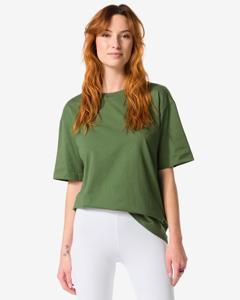 HEMA Dames T-shirt Do Groen (groen)